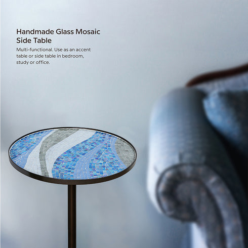 Glass Mosaic Accent Table